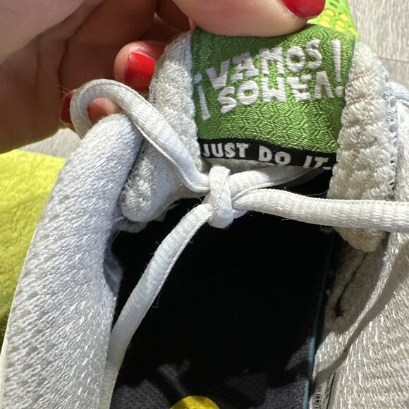 Nike Air Max Courtballistec 3.3 Mens Sz 13 Rafa Nadal Green White Sneakers - Picture 12 of 13